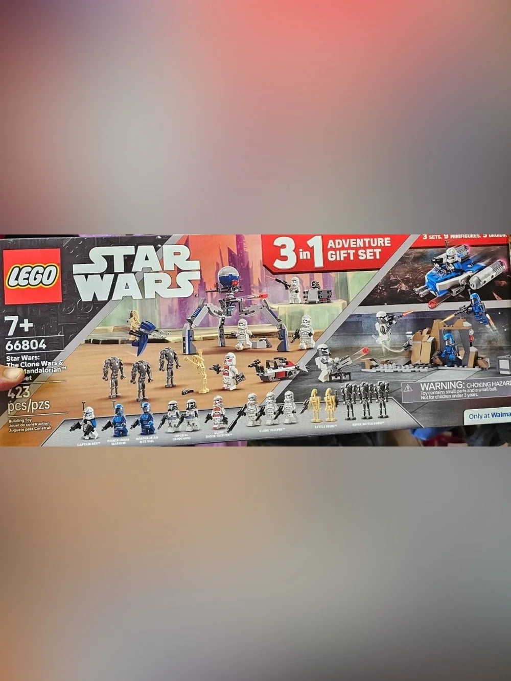 LEGO Star Wars 66804 3 sets in 1 The Clone Wars & The Mandalorian Gift Set New